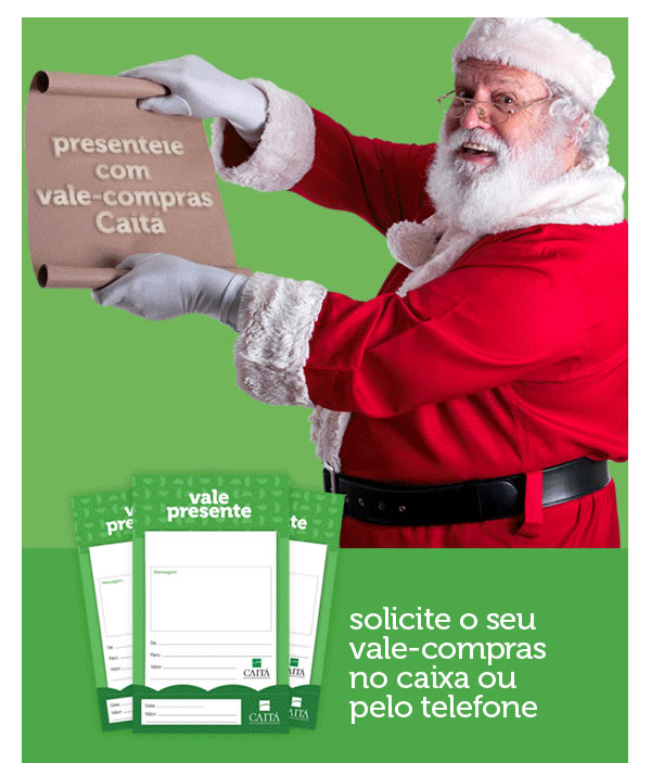 Presenteie com caitá