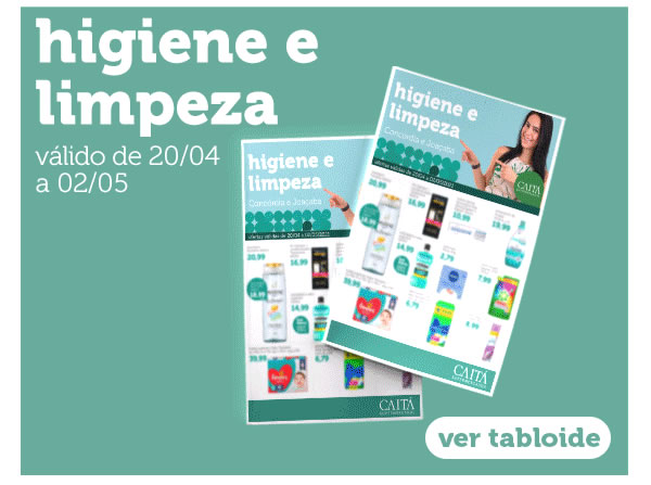 Tabloide Higiene e limpeza