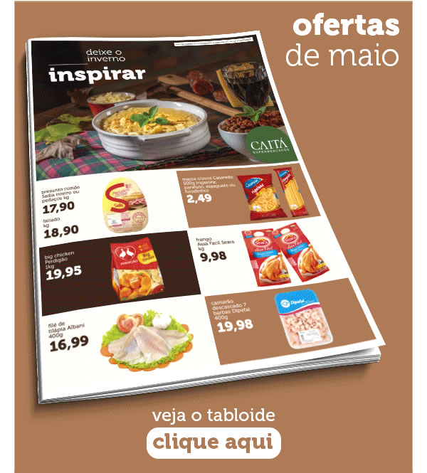 Ofertas de maio
