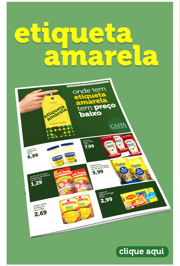 etiqueta amarela