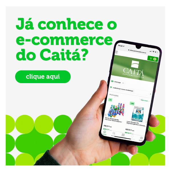 Já conhece o e-commerce do caitá?