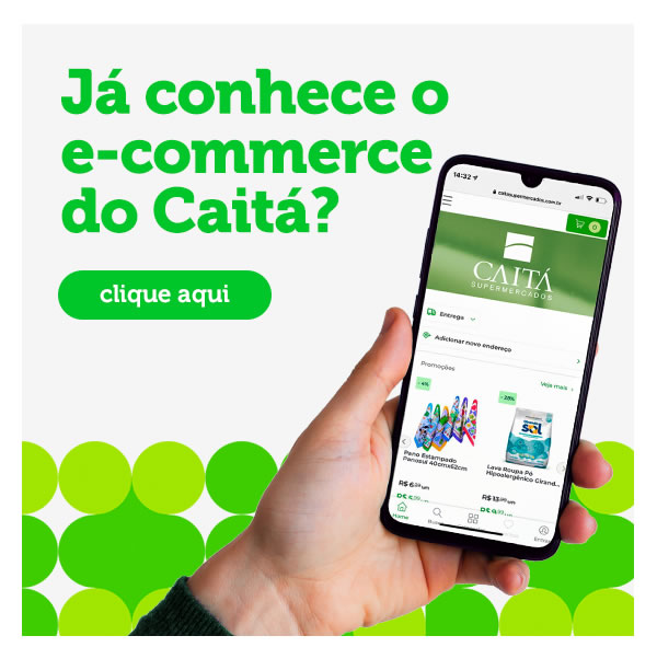 Já conhece o e-commerce do caitá