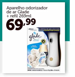aparelho odorizador de ar glade