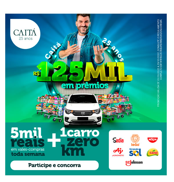 25 anos caitá