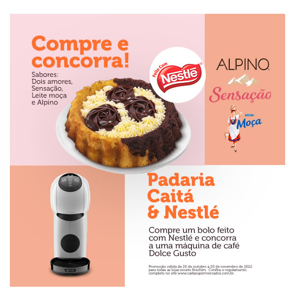 Padaria Caitá e Nestlé
