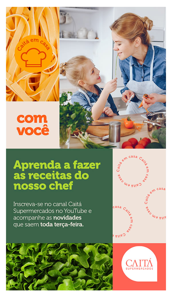 Caitá em casa com vc