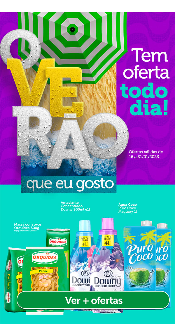 Tem ofertas todo dia