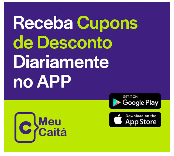 Receba cupons de desconto