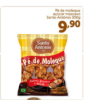 Pé de moleque Santo Antonio