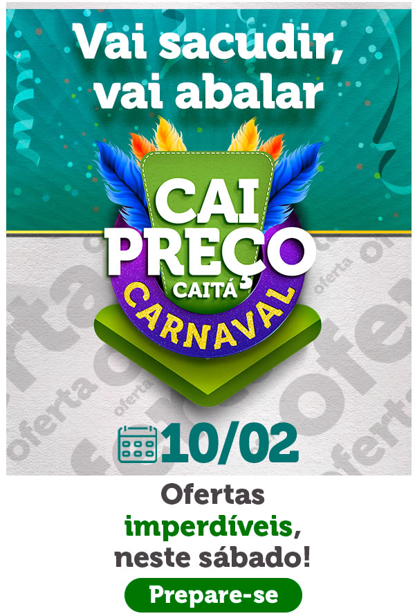 Cai preço caitá