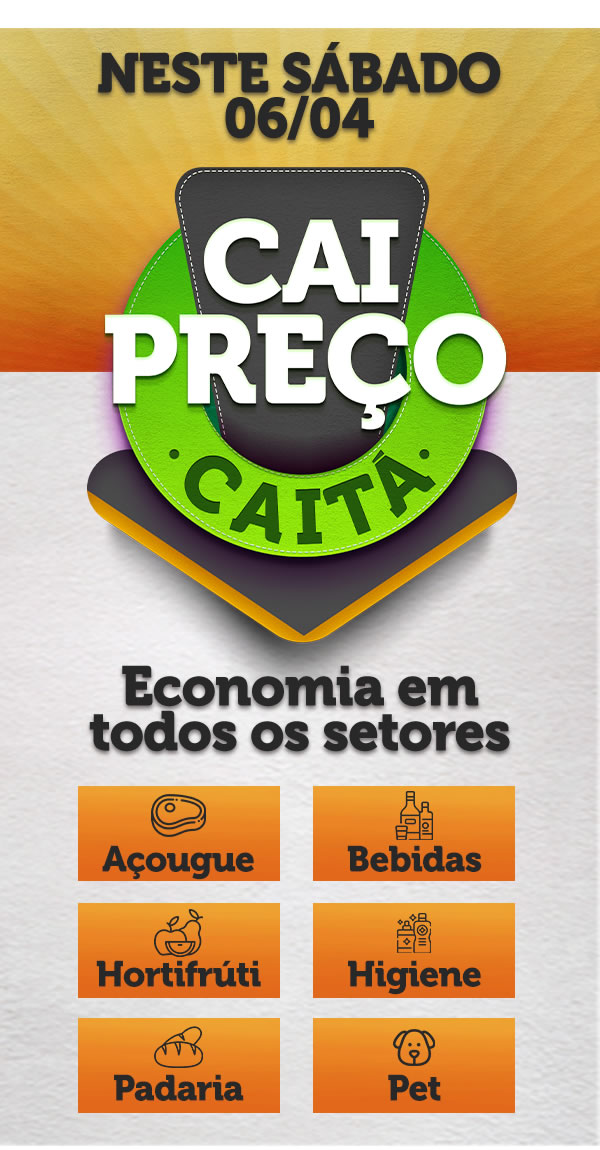 Cai preço caitá