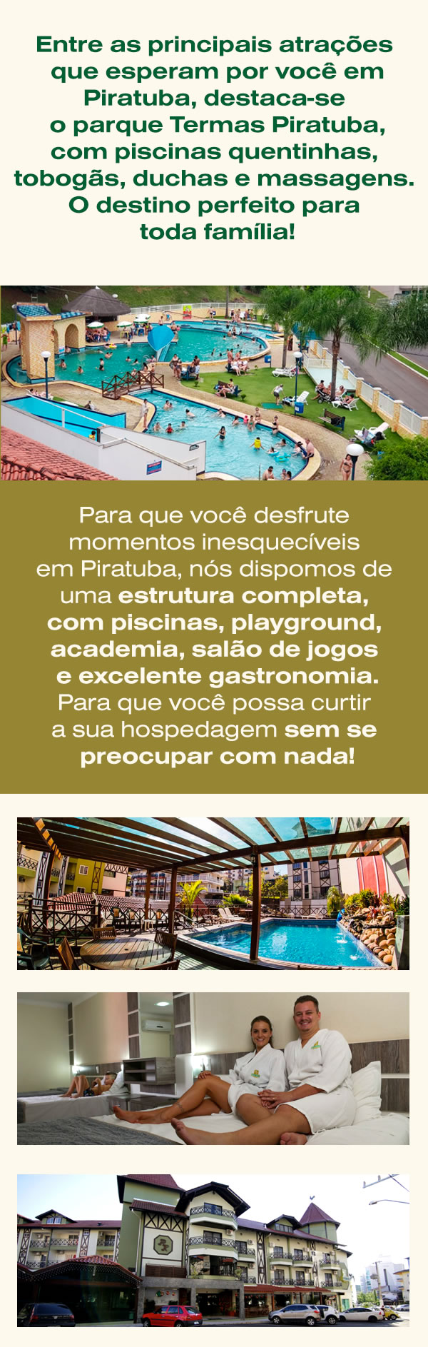 Atrações de Piratuba