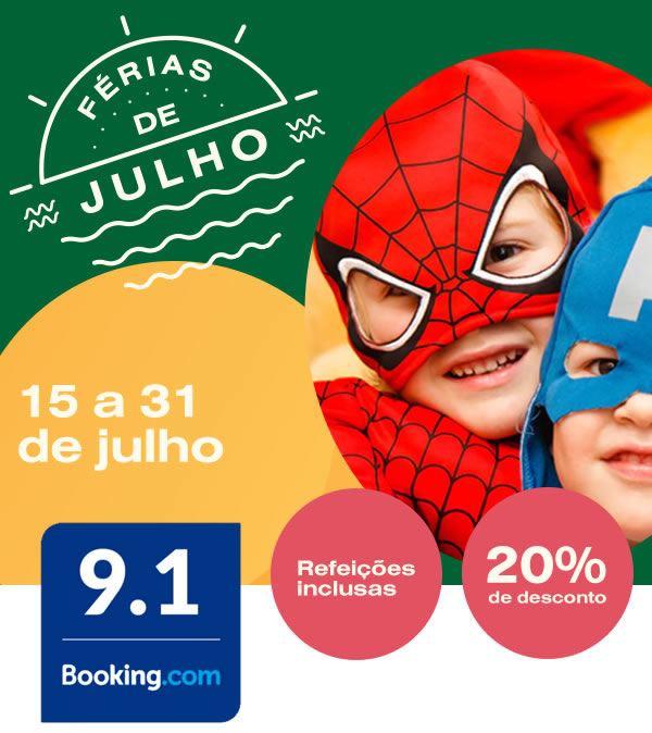 Férias de julho é no Hotel Kirst