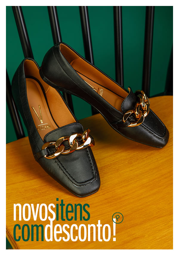 Novos itens com desconto! é outlet de verdade
