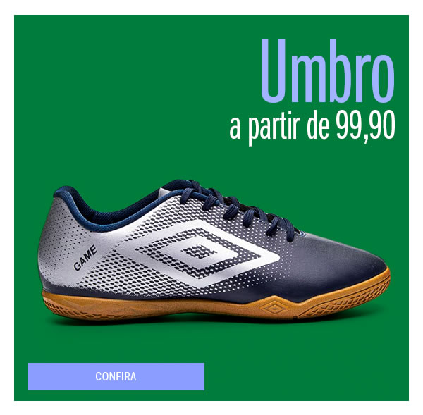 Hora do jogo - Umbro a partir de 99,90