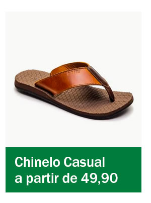 Chinelo Casual a partir de 49,90 
