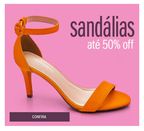 Liquida Sandálias até 50% off 