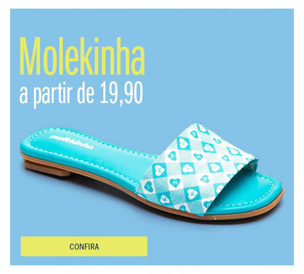 Molekinha a partir de 19,90 