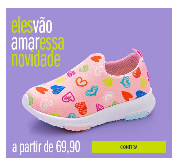 Infantil: Eles vão amar essa novidade -  a partir de 69,90