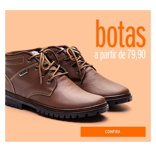 Botas para eles a partir de 79,90