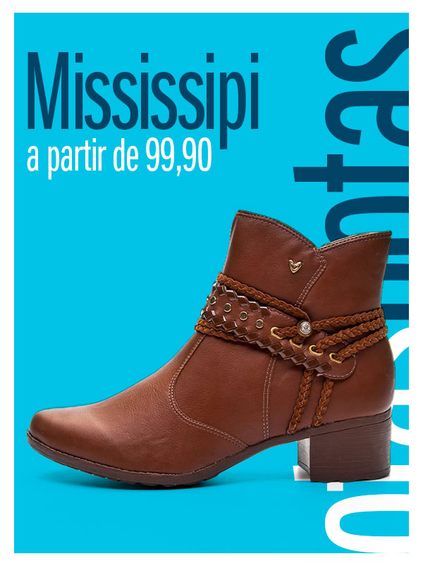 Bota Mississipi a partir de 99,90 -corra antes que acabe