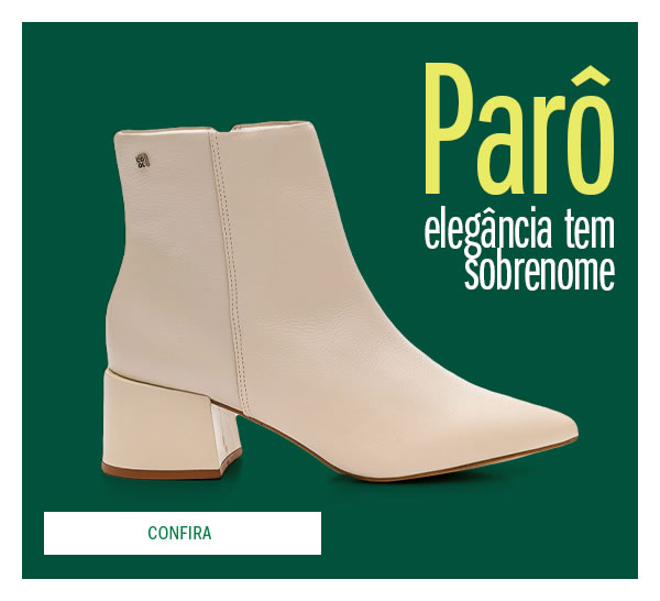 Elegância tem segundo nome: Parô
