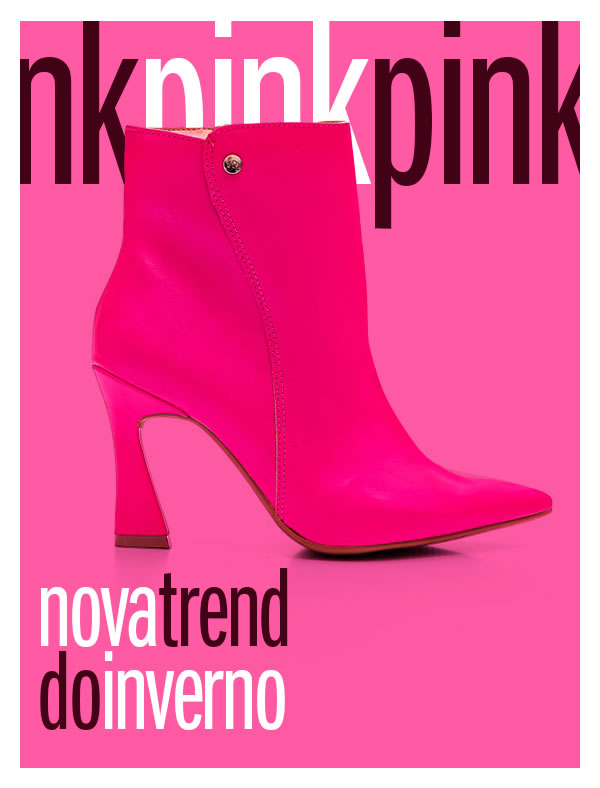 Pink nova trend do inverno 