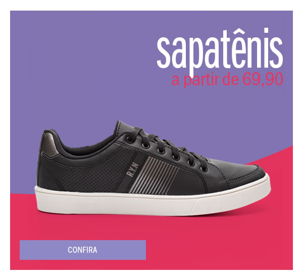 Sapatênis várias cores 