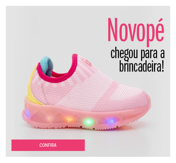 Novopé chegou para brincadeira