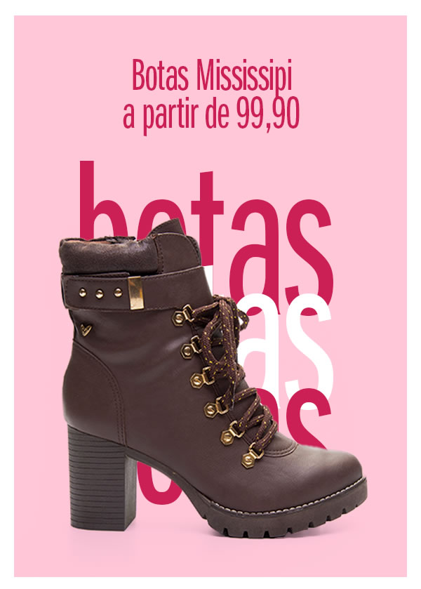 Bota Mississipi a partir de 99,90