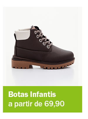 Bota infantil  - a partir de 69,90