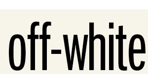 Off white