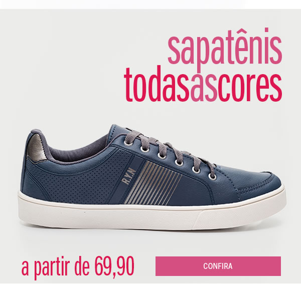 Sapatênis várias cores
