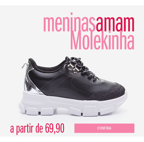 Molekinha chegou para brincadeira