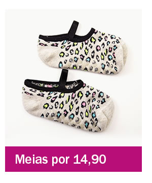 Meias combinam com conforto! a partir de 14,90
