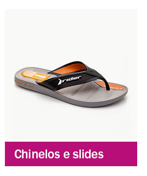 Chinelos e slides
