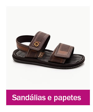 
Sandálias e papetes
