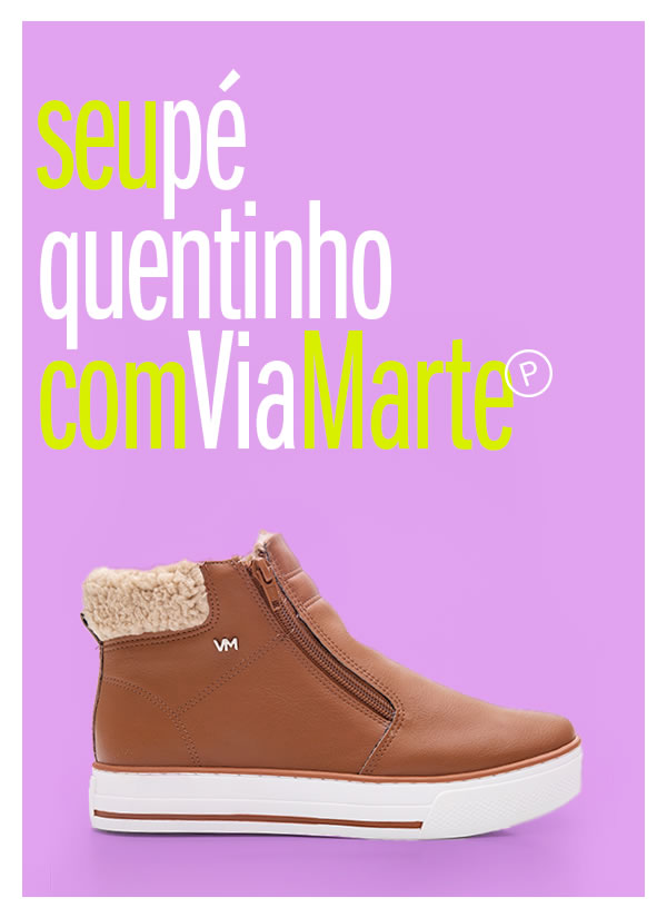 Seu pé quentinho com via marte !