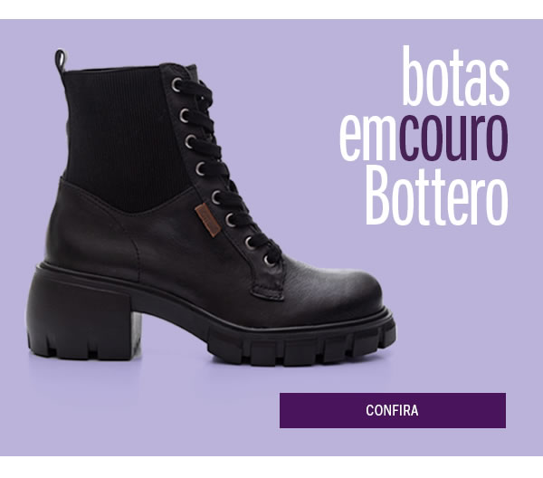 Botas em Couro com qualidade Bottero