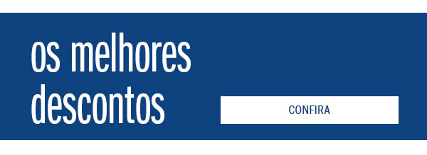 Os melhores descontos