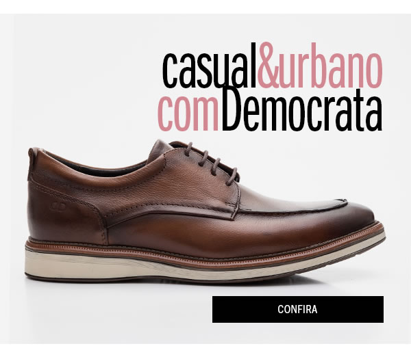 Democrata: Casual e urbano