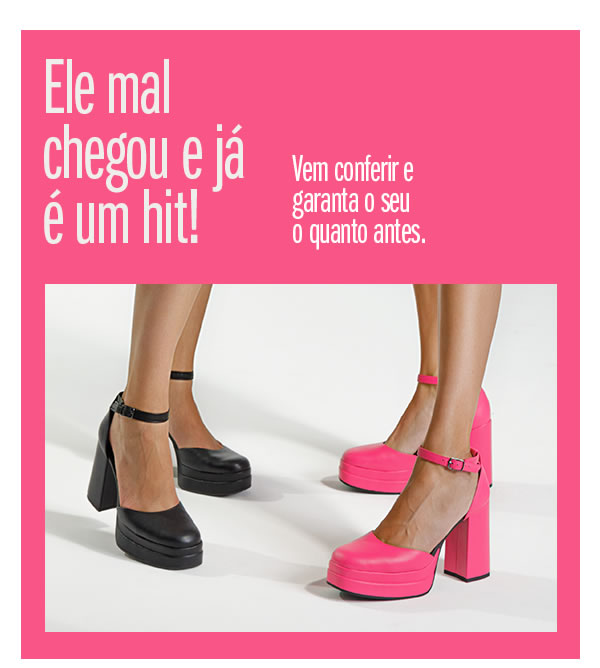 Ele mal chegou e já é um hir
