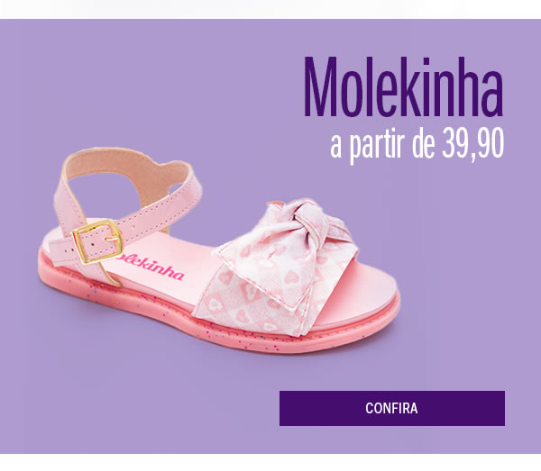 Molekinha a partir de 39,90
