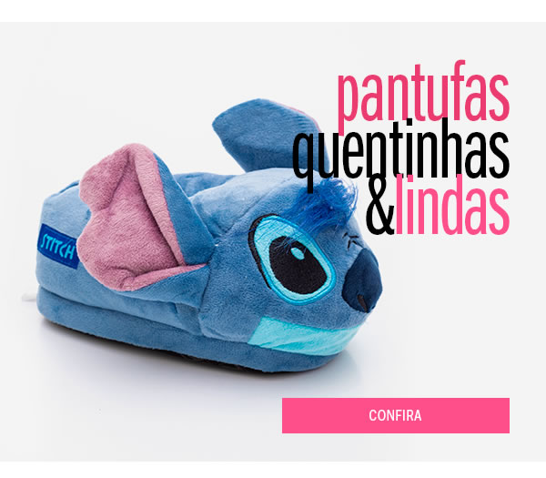 Pantufas quentinhas e lindas