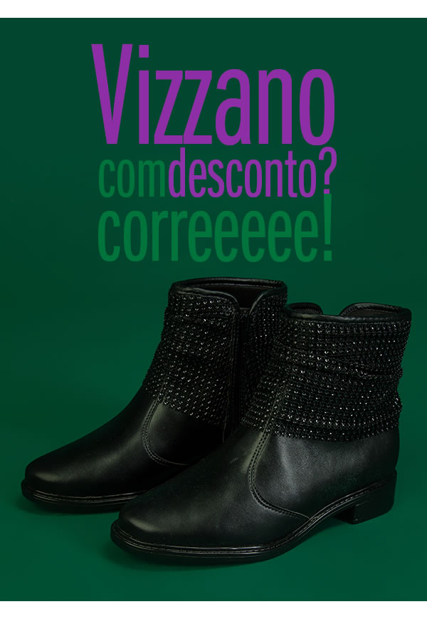 Vizzano com desconto! Acredita?