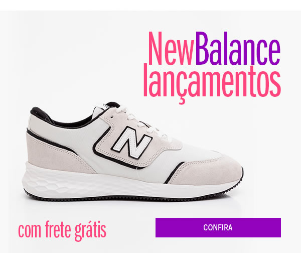 Lançamentos new balance com frete grátis
