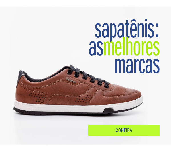 Sapatênis das melhores marcas