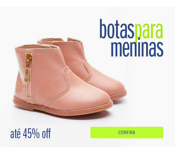 
Bota Menina até 40% off
