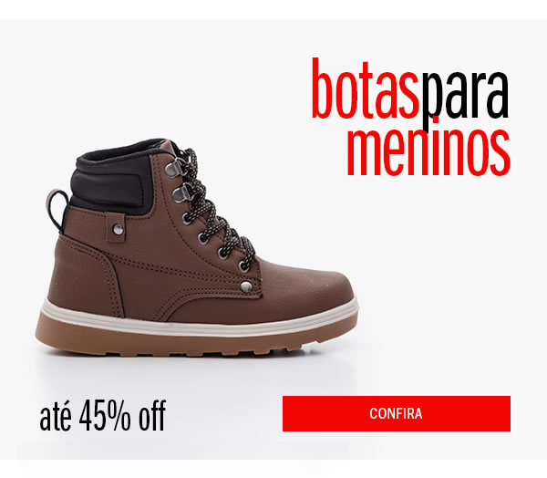 Bota Menino até 40% off