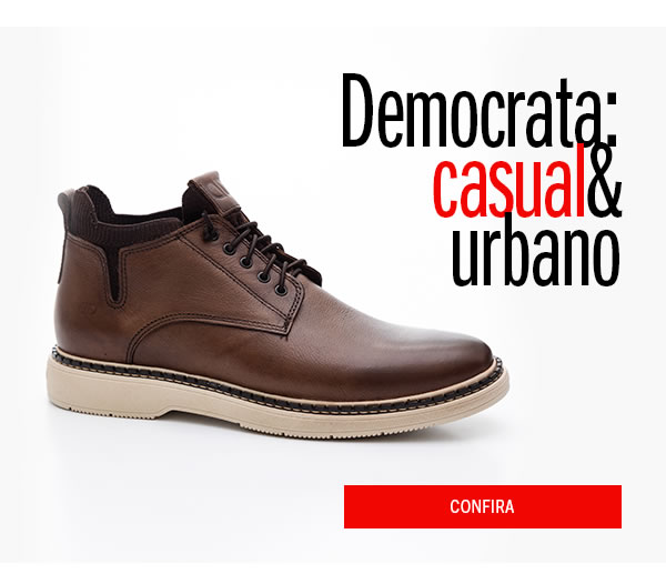 Democrata: Casual e urbano